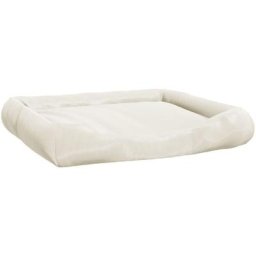 Coussin avec oreillers pour chien Beige 135x110x23 cm Tissu Vidaxl Beige