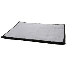 Couverture de voyage pour chiens 140 x 100 cm Gris et Noir 81265 Kerbl n/a