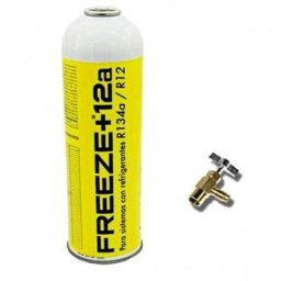 Reporshop - 1 gel + 12a 420gr Ecological Gas Bottle + R24A Substituter Valve organique