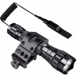 Lampe de poche tactique 501B 5000 lumens super lumineuse (batterie non incluse)
