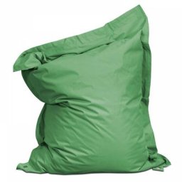 Pouf de jardin en polyester vert 180 x 145 cm - Vert