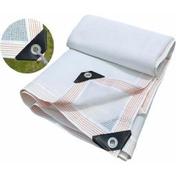 Svkbjroy - Filet D'ombrage Rectangulaire, Anti-UV Voile Ombrage, Serres Filet Coupe-Vent avec