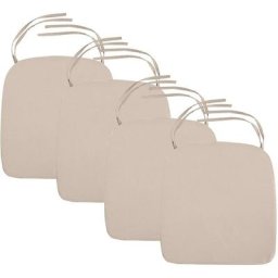Extérieur Polyester Résistant à l'eau Coussin de siège avec Attaches sécurisées & Remplacement