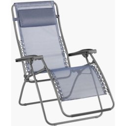 Lafuma Mobilier - Fauteuil relax de jardin pliable rsxa - Ocean Ii Tube Titane