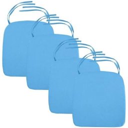 Extérieur Polyester Résistant à l'eau Coussin de siège avec Attaches sécurisées & Remplacement