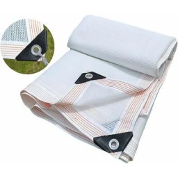 Svkbjroy - Filet D'ombrage Rectangulaire, Anti-UV Voile Ombrage, Serres Filet Coupe-Vent avec