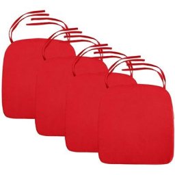 Gardenista Extérieur Polyester Résistant à l'eau Coussin de siège avec Attaches sécurisées &