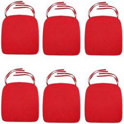 Gardenista - Extérieur Polyester Résistant à l'eau Coussin de siège avec Attaches sécurisées &