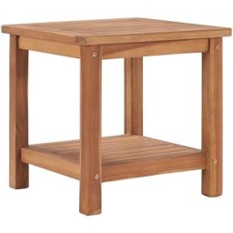 Table basse 45x45x45 cm Bois de teck solide vidaXL - N/A