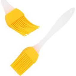 YB - Gadgets de cuisine de brosse de gril de brosse d'huile de silicone jaune pour le barbecue