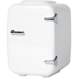 Mini Frigo - Petit Frigo 4L, Mini Frigo de Chambre, Frigo Retro, Mini Frigo Cosmetique, Mini