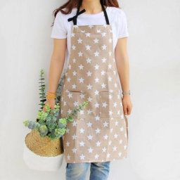 Tablier de cuisine imperméable adulte pour femme