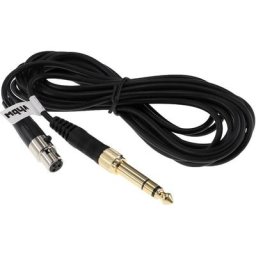 Vhbw - Câble audio aux compatible avec akg K240 Studio casque - Avec prise jack 3,5 mm, vers 6,3
