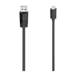 Câble usb usb 2.0 USB-Micro-B mâle, usb-a mâle 1.50 m noir 00200608 - Hama