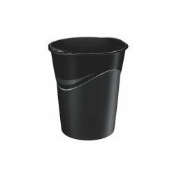 Corbeille à papier Pro noire 14 l - Noir