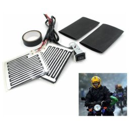 Chauffe-guidon chauffant électrique pour moto, poignées chauffantes 12 v pour moto, coussinets