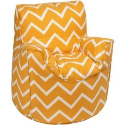 Toddler Pouf pour salon, pouf intérieur imprimé pour la décoration, Sac de haricots confortable et