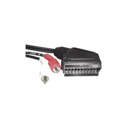 Cordon peritel MALE/2 x rca male stereo pour tv audio telephonie Thomson 1979657
