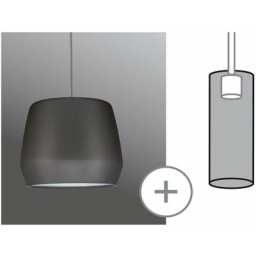 URail 2Easy écran métallique pirm gris mat max. 20W 954,40