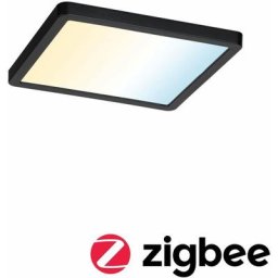 Panneau d'installation de led variable Areo Smart Home Zigbee IP44 corne 175X175MM taunable bland