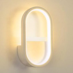 Lampe murale d'intérieur moderne à led 15W avec 3 couleurs de lumière pour le salon, la chambre,