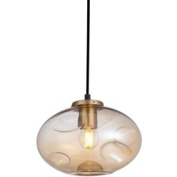Italux Hatella Plafonnier moderne à 1 lumière Globe, E27
