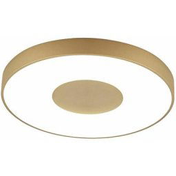 Grande lampe de plafond Coin led - Or