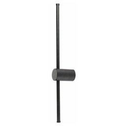 Applique Murale Design Tube Intérieur led 16W Noir - Blanc Chaud 2300k - 3500k Silumen Noir