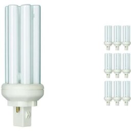 Philips - Lot 10x master pl-t 26W - 830 Blanc Chaud 2 Pin - 3000K - Blanc Chaud