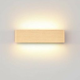 Esip - Applique Murale, led créative Applique murale simple en bois massif,Base pour Bar, Chambre à