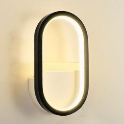 Applique murale d'intérieur moderne à led 15W avec 3 couleurs de lumière pour le salon, la chambre,