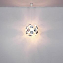 Enfants Plafonnier Pendant Football Salle De Jeux Eclairage Garçons Suspendus Ball Lamp Globo 15732
