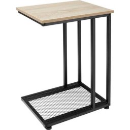 Tectake - Table d'appoint eton 48x35x66cm - Table d'appoint de style industriel, table de canapé,