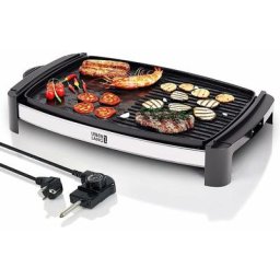 Barbecue électrique avec tüv & gs 2200 Watt - Plancha électrique 4-8 personnes barbecue portable
