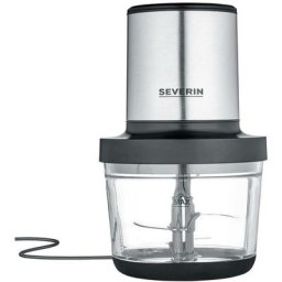 Km 3867 Hachoir 400 w noir (mat), acier inoxydable (brossé), verre - Severin