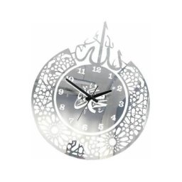 Islamique religieux Quartz silencieux horloge murale musulman pendule salon enfants chambre décor
