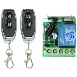 Ontway - Commutateur Sans Fil, Commutateur De Telecommande Dc 12V 1Ch Avec 2 Telecommandes