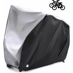 Housse de vélo pour 2 vélos - 210D Oxford à Toute épreuve De Plein air - Imperméable Respirant