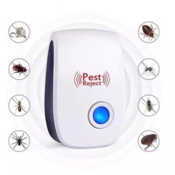 6 paquets) Répulsif à ultrasons, répulsifs à ultrasons pour intérieur, antiparasitaire électronique
