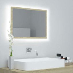 Maisonchic - Miroir led mural Moderne - Miroir de Maquillage - pour Salle de Bain, Salon, Chambre