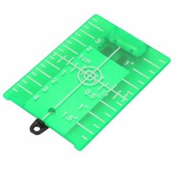 Plaque Cible Laser Magnétique avec Support Arrière Indicateur de Niveau Laser Ligne Croisée Outil