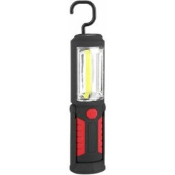 Lampe de Travail led Rechargeable avec Magnétique Lampe de Torches (Red)
