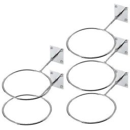 Costjj - Lot de 5 supports de ballon compatibles avec un support mural pour basket-ball et