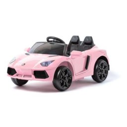 Ataa - Lamborghini Style 12v voiture électrique pour enfants: Rose - Rose