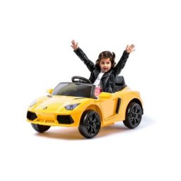 Lamborghini Style 12v voiture électrique pour enfants: Jaune - Jaune