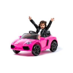 Ataa - Lamborghini Style 12v voiture électrique pour enfants: Fuchsia - Fuchsia