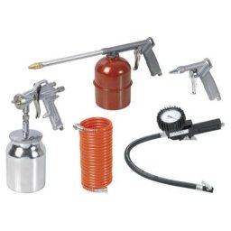 Kit 5 accessoires pour Air comprimé - Ribiland