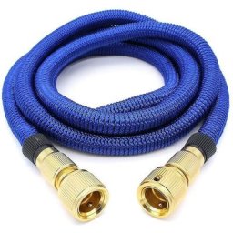 Tuyau d'arrosage, Extensible à Jardin Tuyau d'eau Tuyau Rétractable Flexible avec Fixations en
