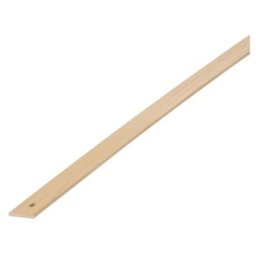 Centrale Brico Latte à sommier hêtre sans noeud raboté, 8 x 53 mm, L.0.9 m