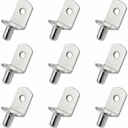 Ersandy - 25 Pièces Chevilles de Support d'Étagère Goupille de Support d'Etagère en Métal Taquets
